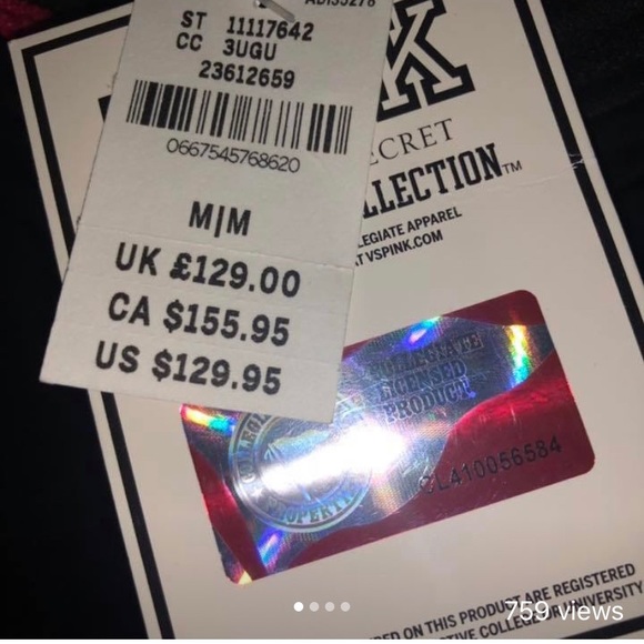 Victoria secret Ohio State jacket - Picture 1 of 4